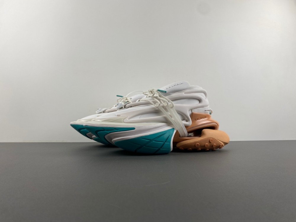 Balmain Unicorn Low Sneakers white