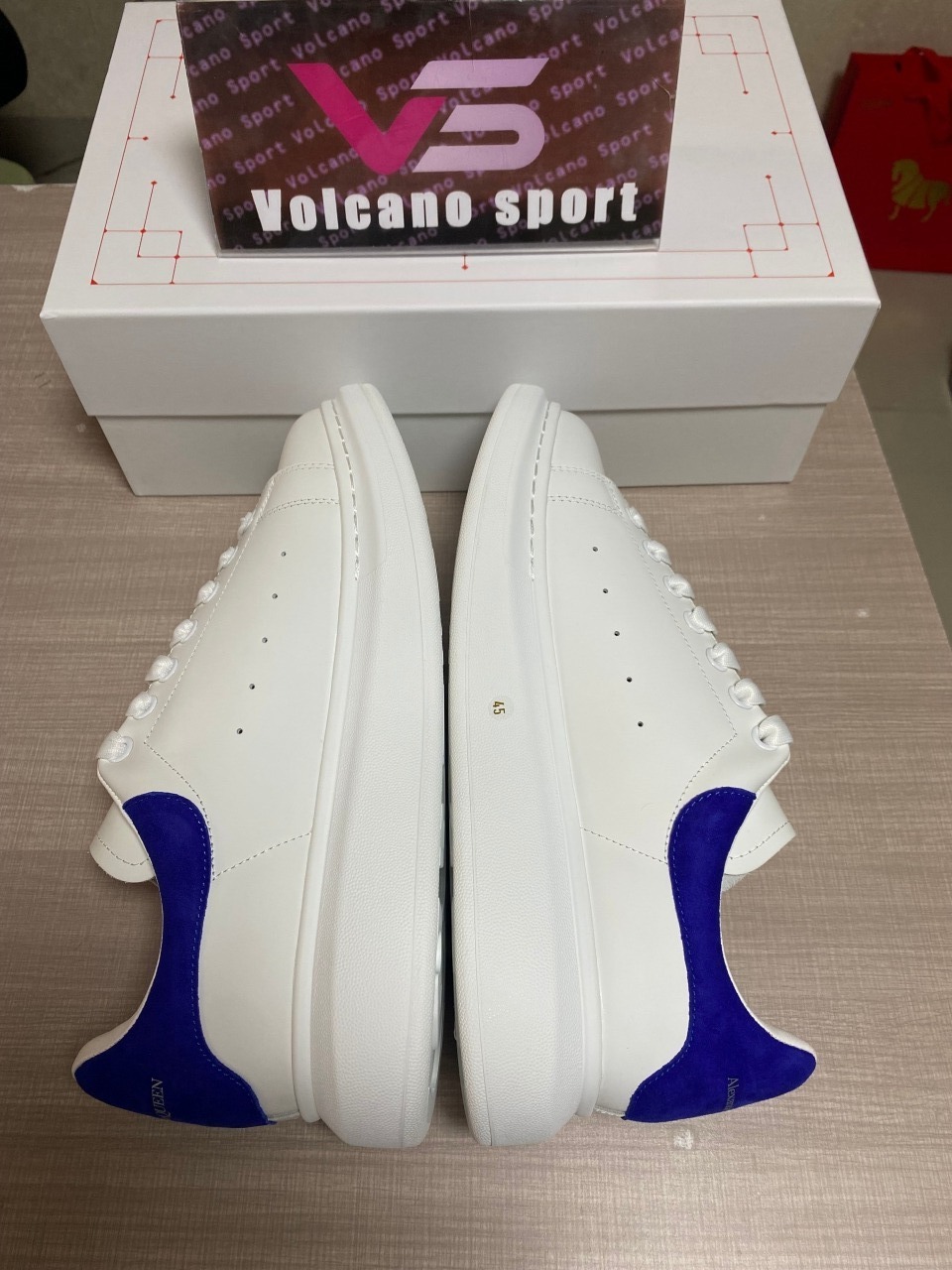 Alexander McQueen Dark Blue Tail