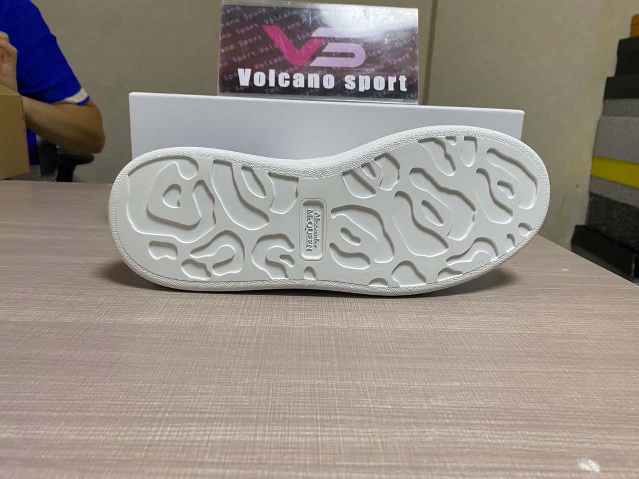 Alexander McQueen Dark Blue Tail