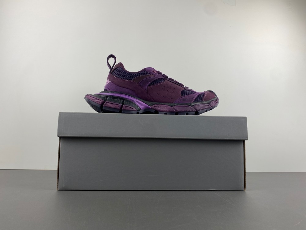 Balenciaga 3XL Sneakers Purple Suede