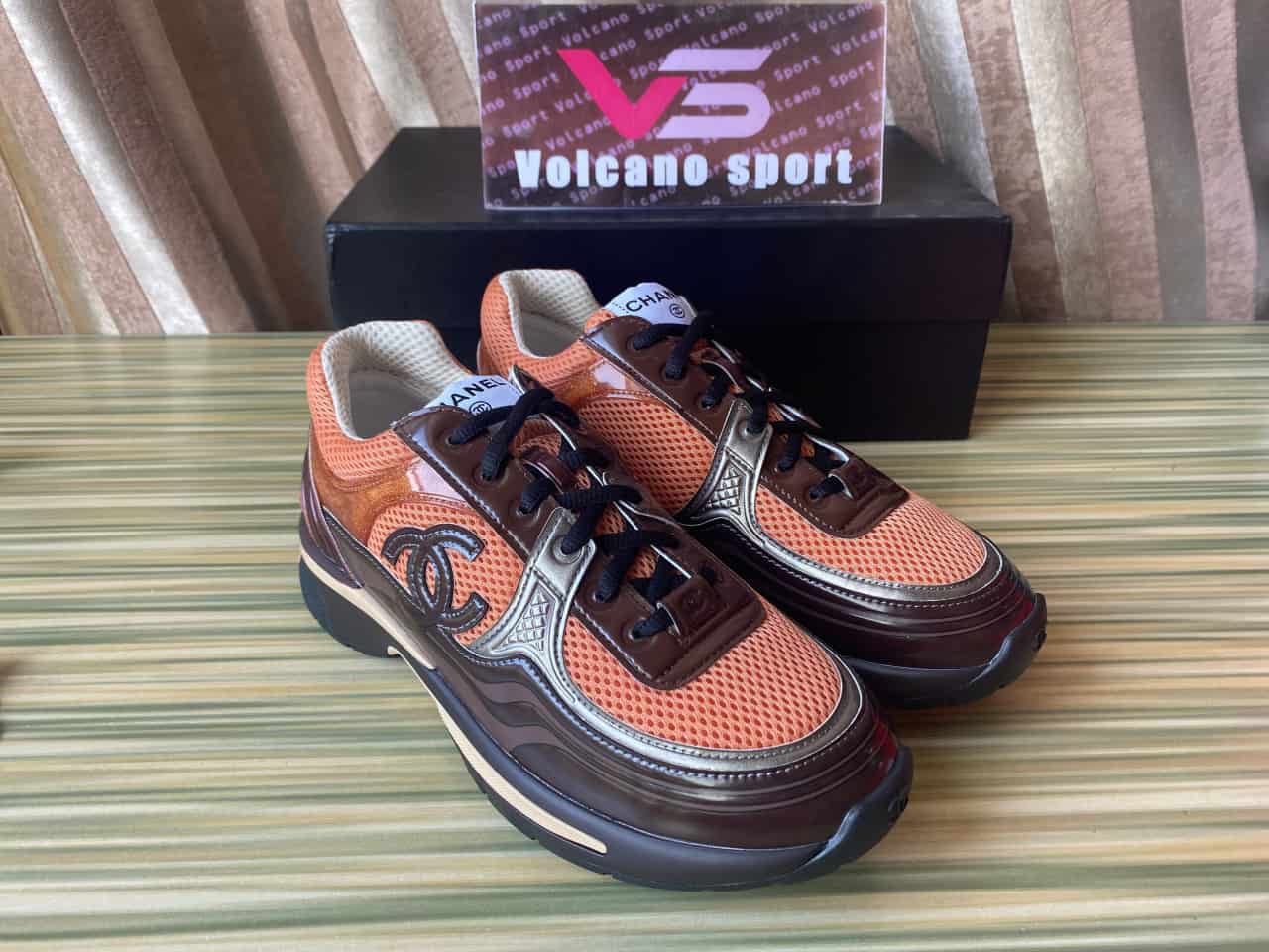 Chanel Brown Athletic Shoes