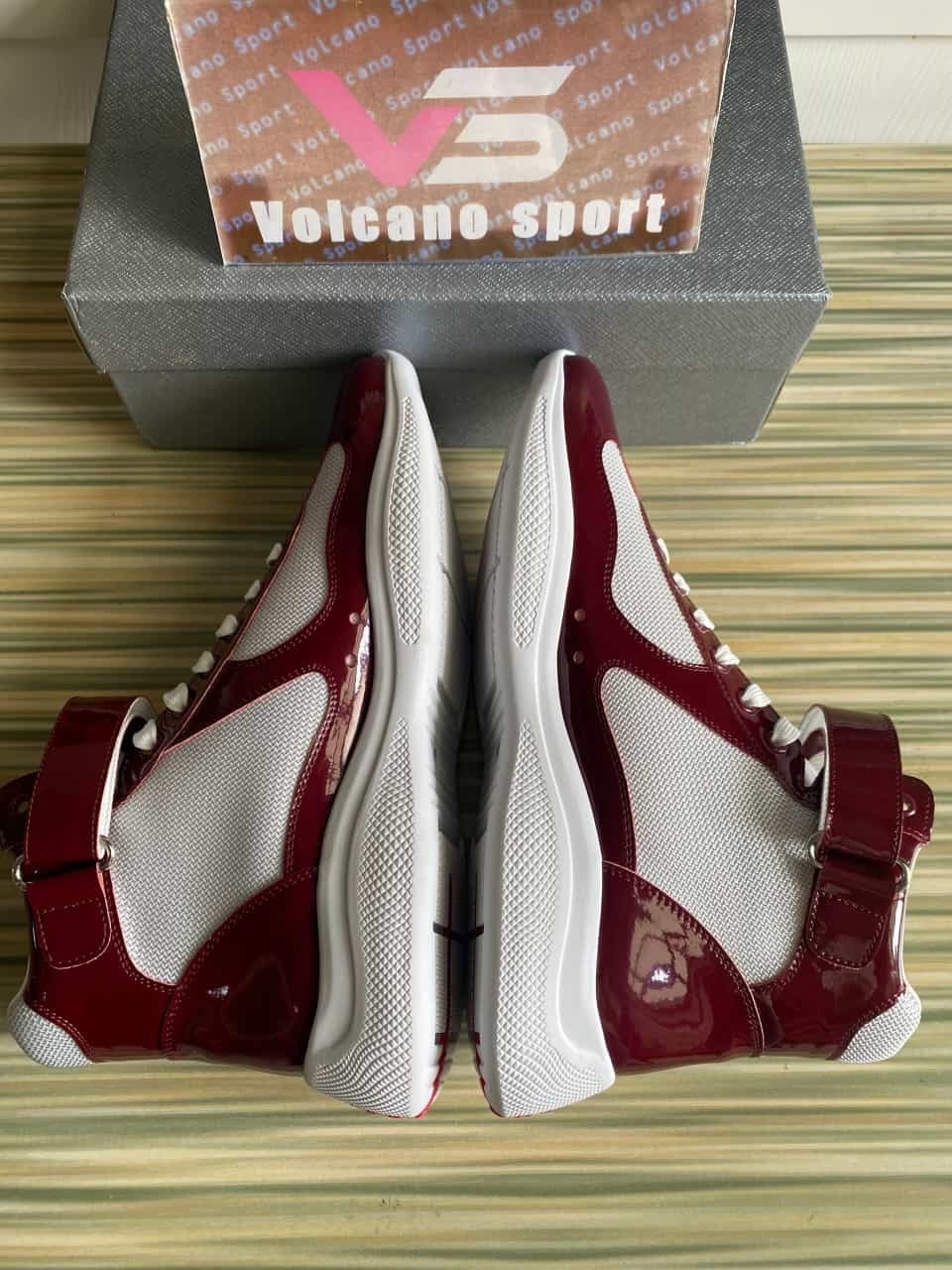 Prada America’s Cup Bike High Top Sneakers