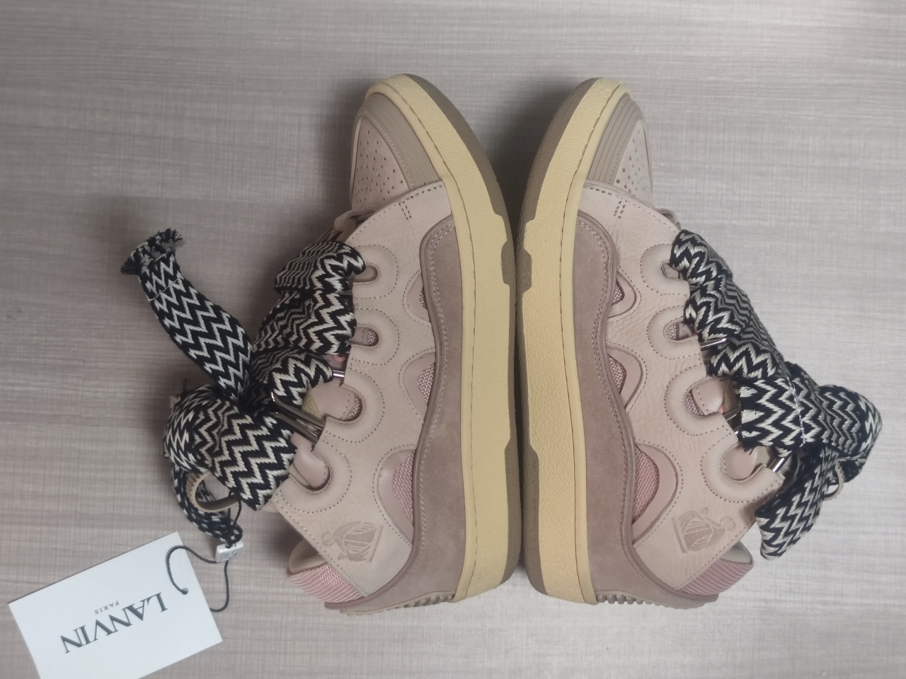 Lanvin Leather Curb Pink1