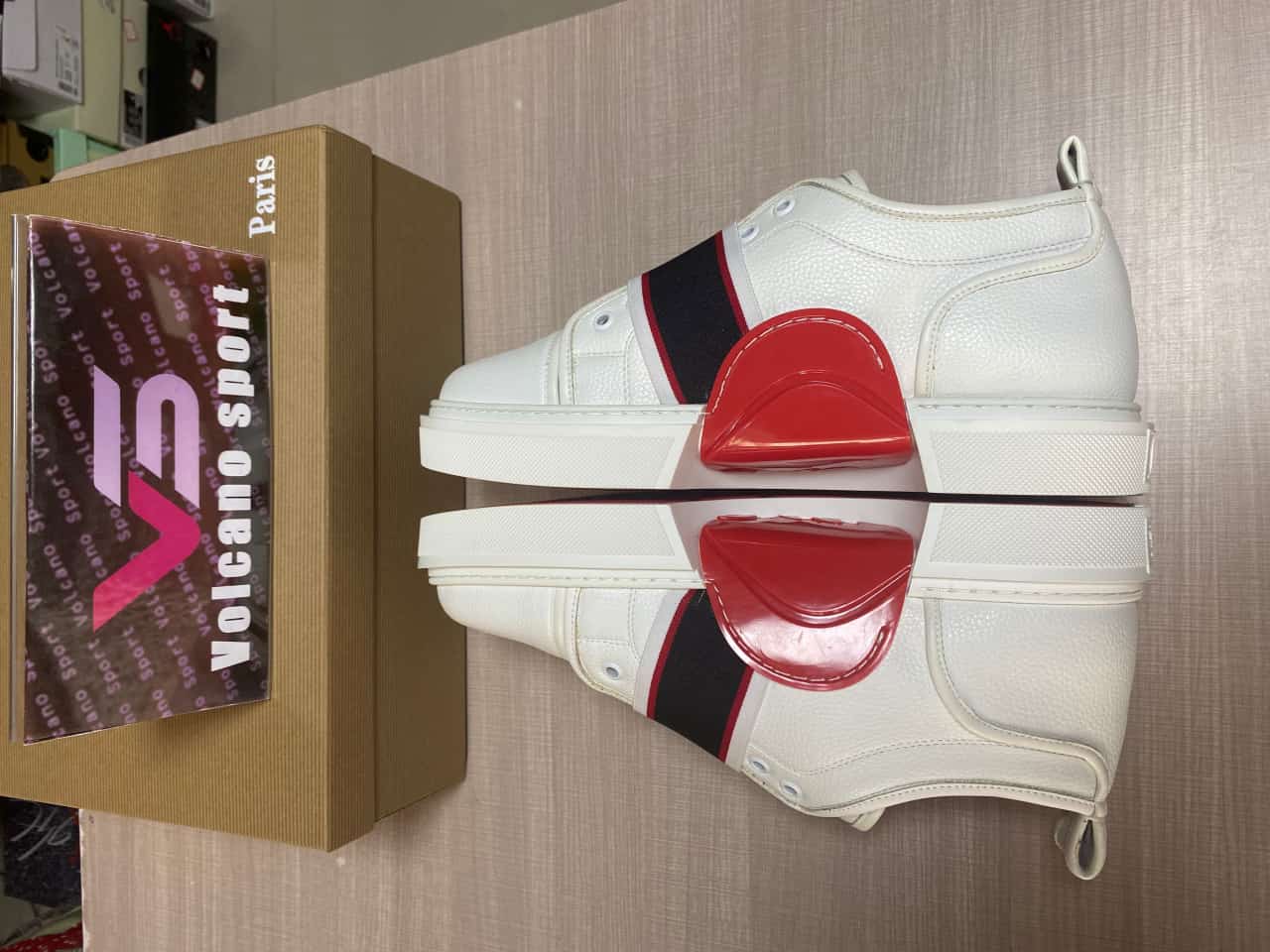 Christian Louboutin Adolescenza Junior White Sneakers