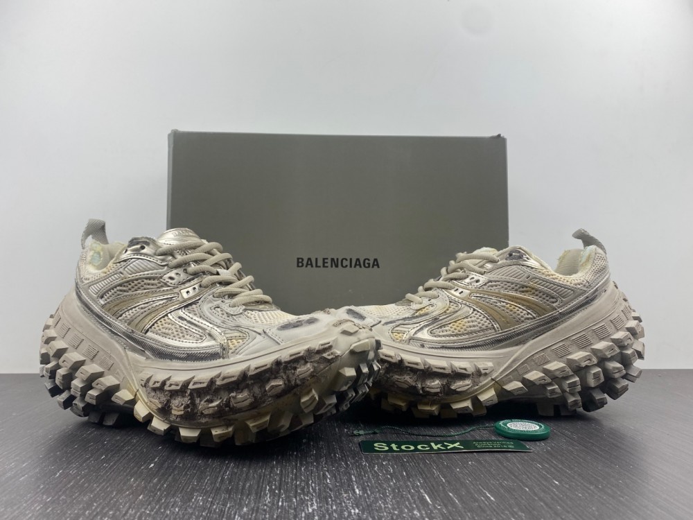 Balenciaga._Balenciaga Defender Rubber Platform Sneakers