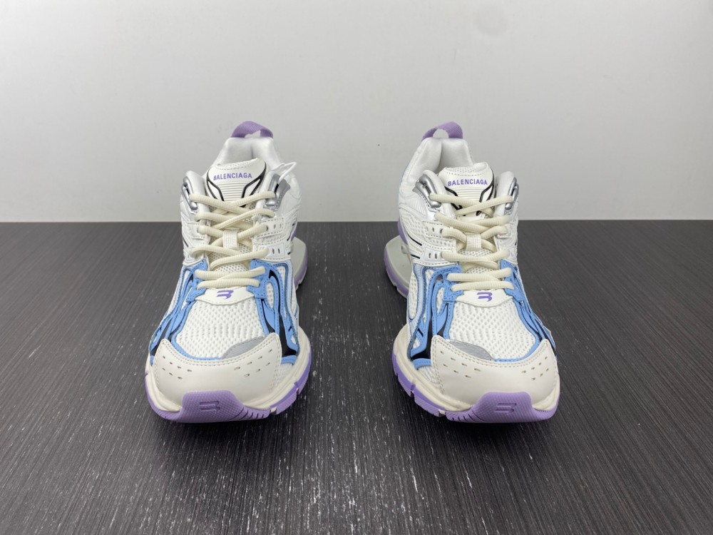 Balenciaga X‑Pander 'Distressed White Blue Purple'