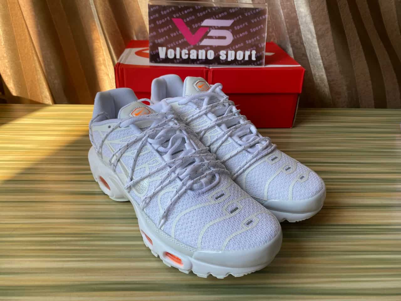 Air Max Plus Utility 'White Safety Orange' FJ4232-100