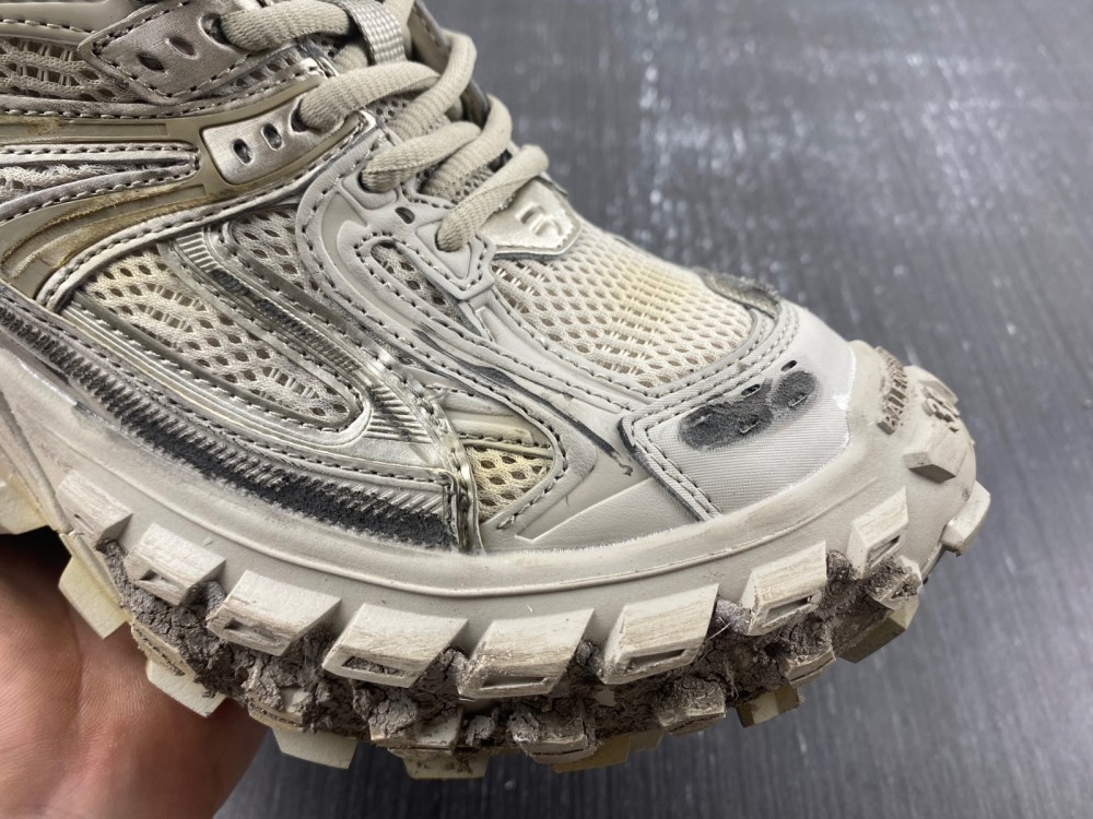 Balenciaga._Balenciaga Defender Rubber Platform Sneakers