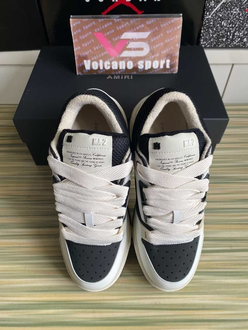 AMIRI MA-1 White Black