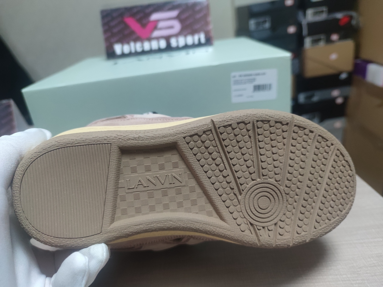 Lanvin Leather Curb Pink1