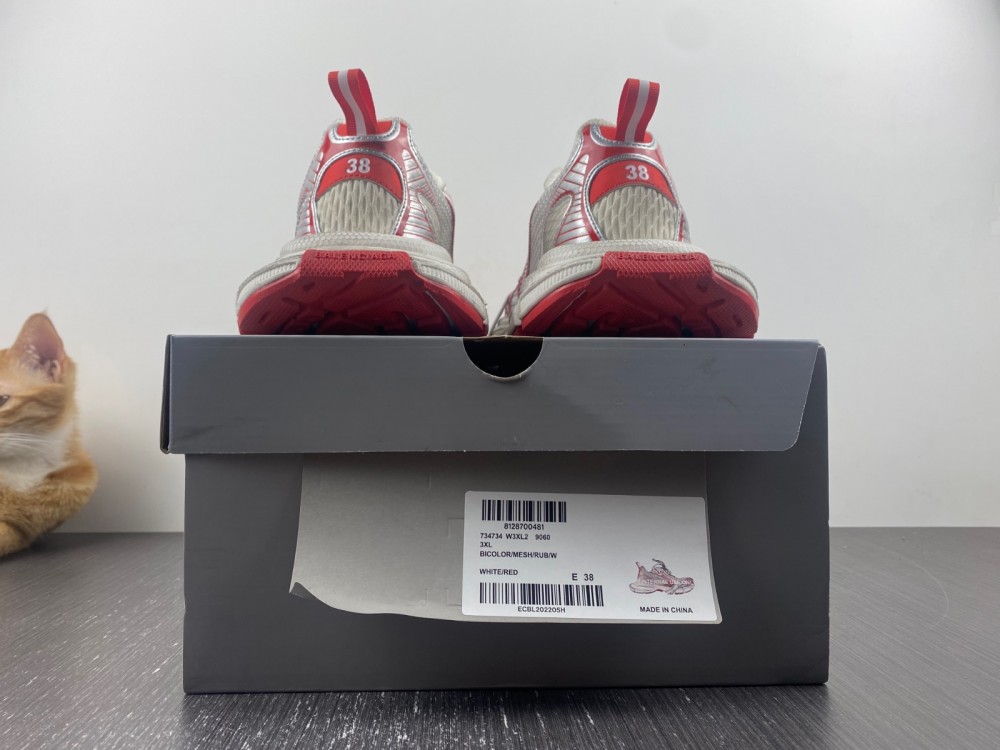 Balenciaga 3XL Sneaker 'Worn-Out - White Red
