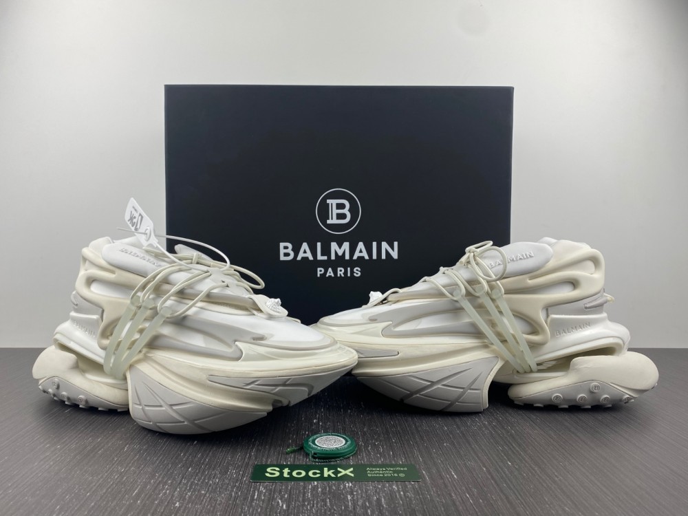 Balmain Unicorn Low-TopWhite