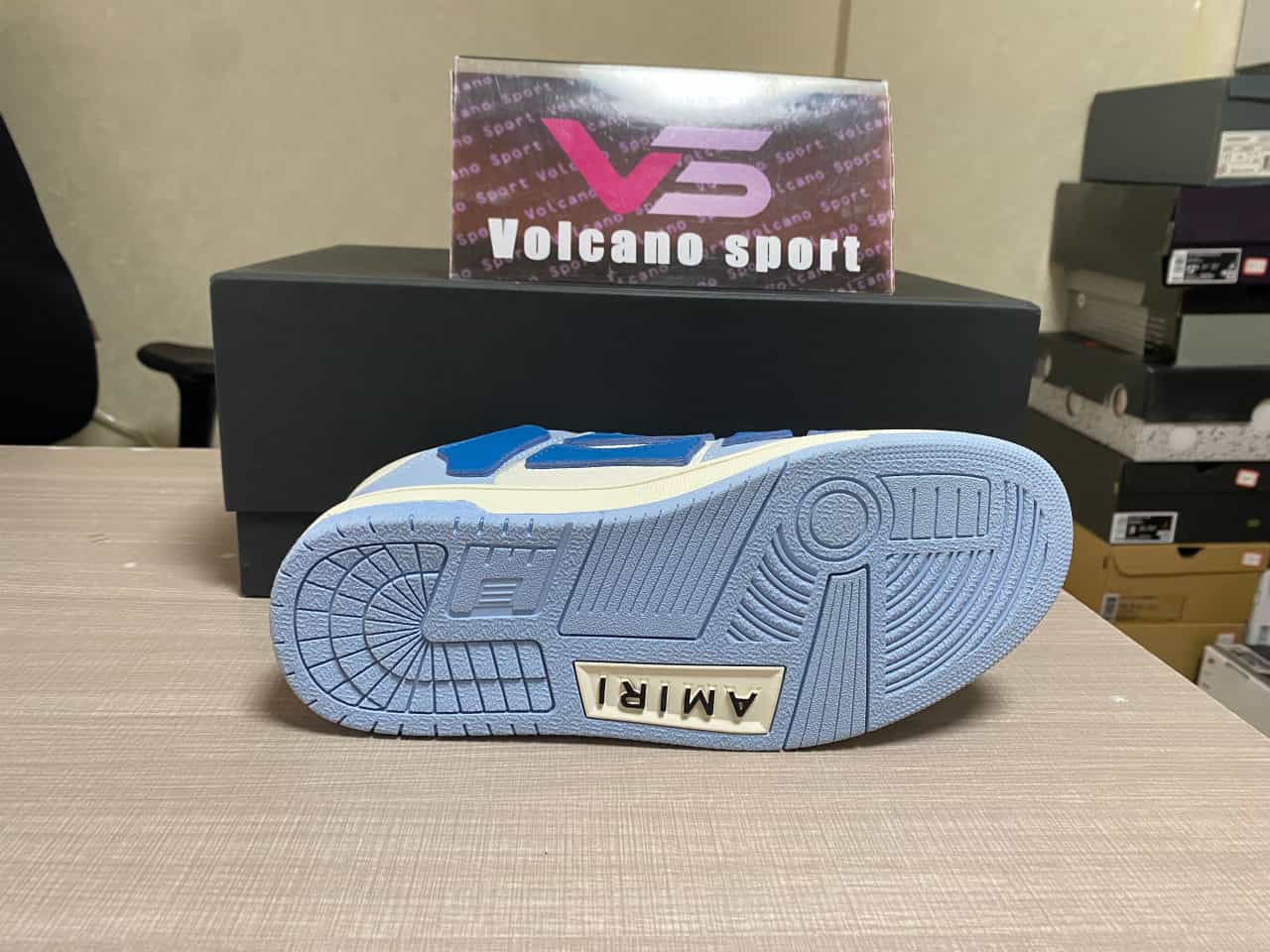 Amiri Skel Top Low Blue