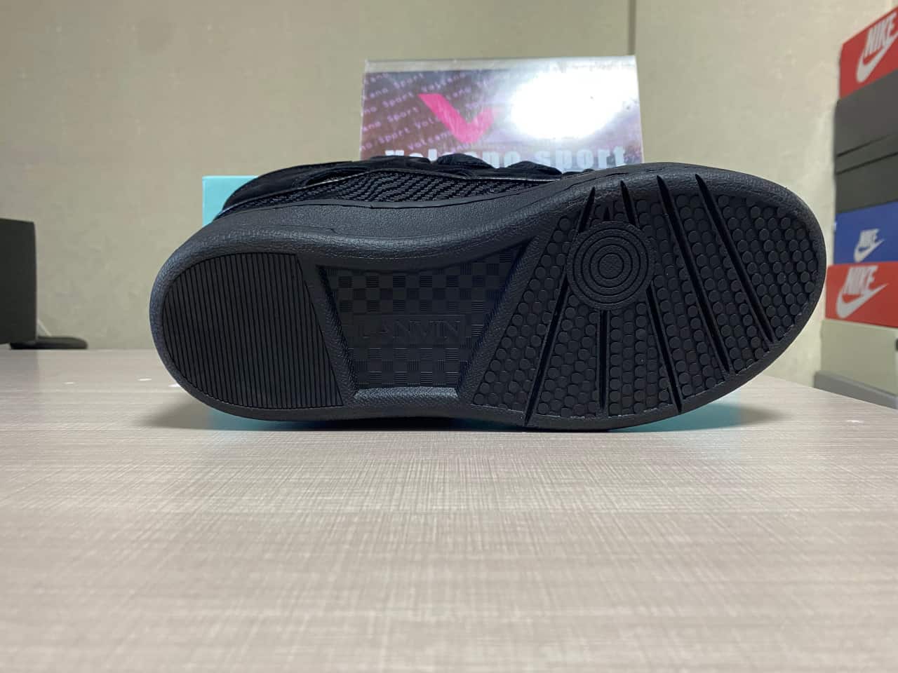 Lanvin Curb Sneaker Black