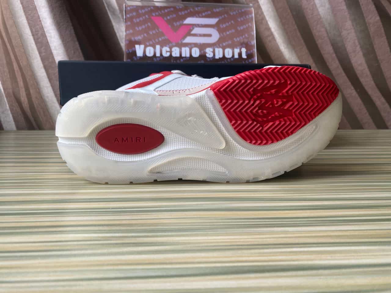 Amiri MA-1 'White Red'