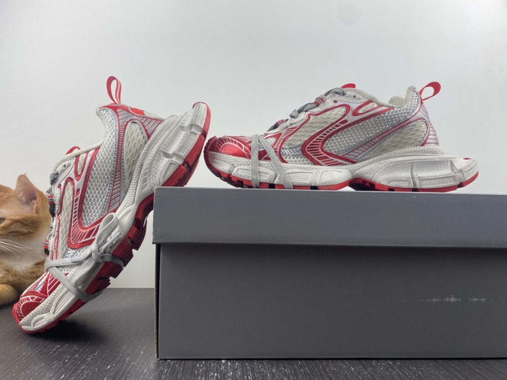Balenciaga 3XL Sneaker 'Worn-Out - White Red