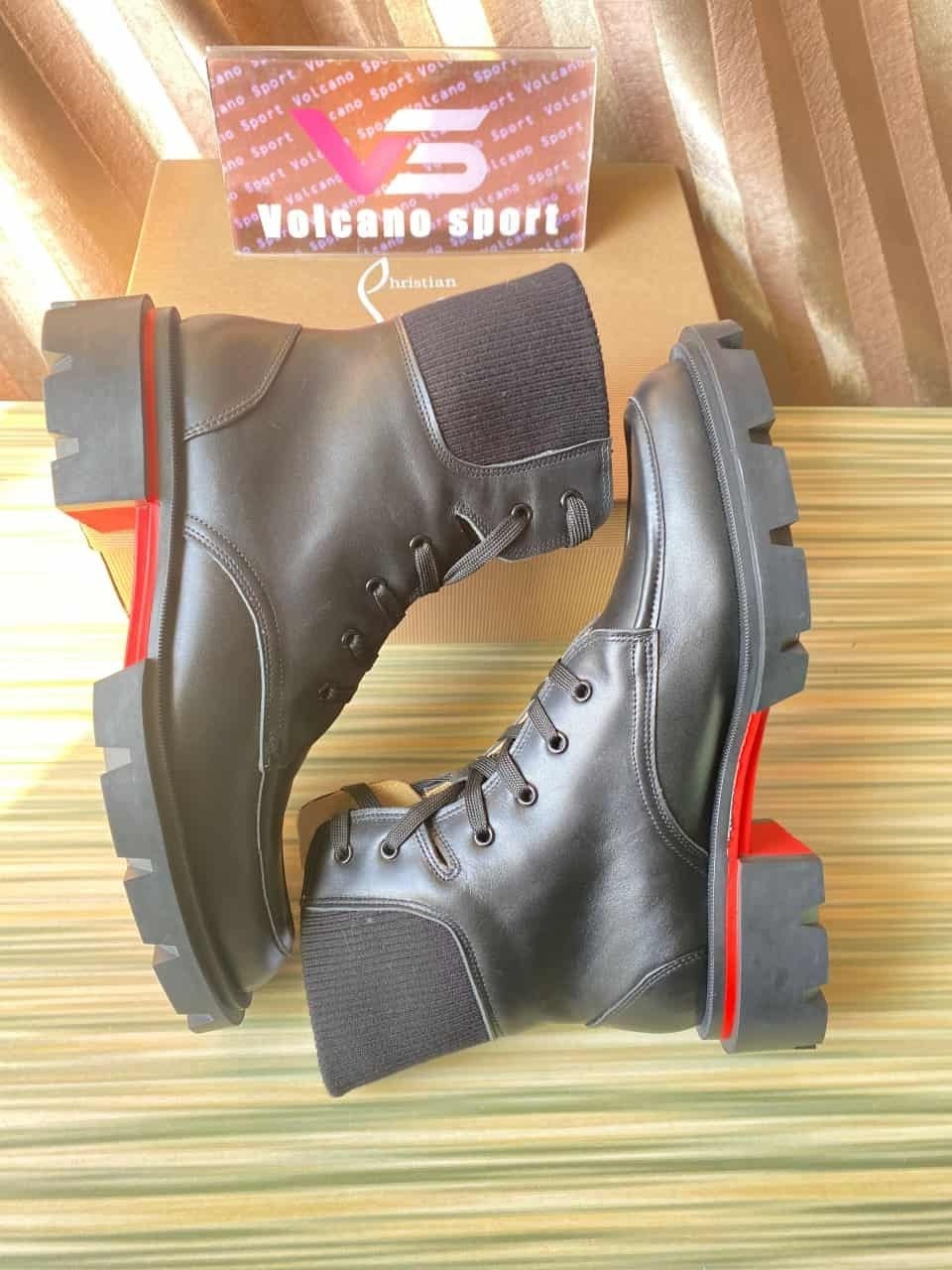 Christian Louboutin Our Walk leather ankle boots