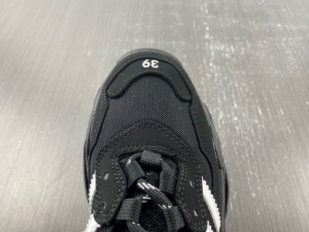 Balenciaga x Adidas Triple S (Black/White)