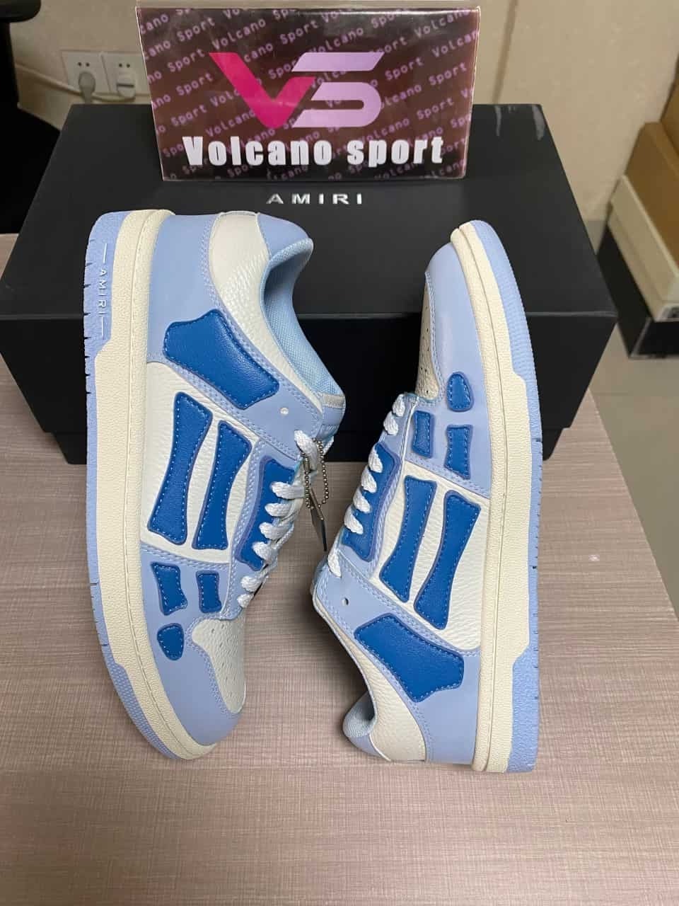 Amiri Skel Top Low Blue