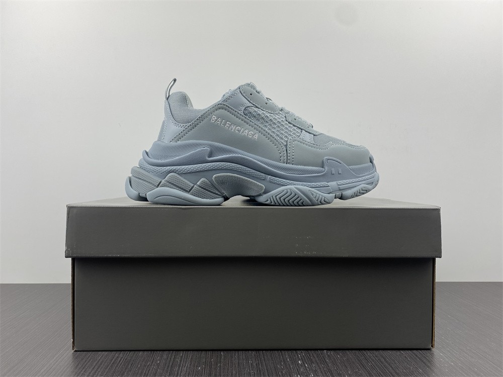 Balenciaga Women's Triple S Sneakers Light Blue