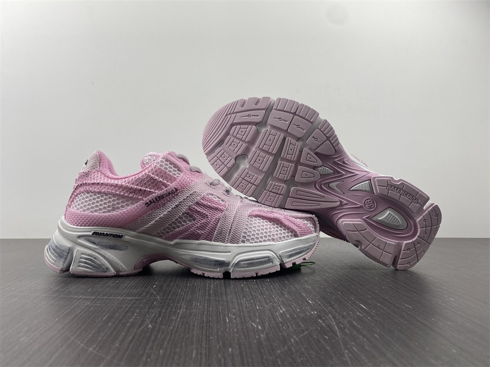 Balenciaga - Phantom low-top sneakers - women - Fabric/Rubber/Fabric - Pink