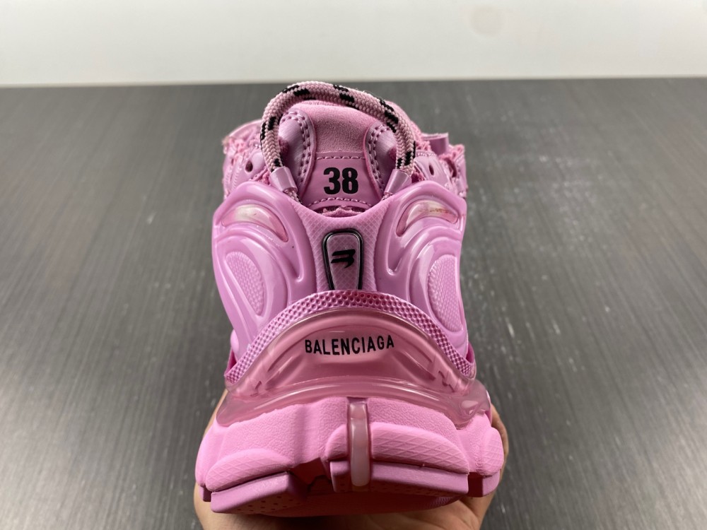 Balenciaga Women’s Runner Mesh & Nylon Low-Top Sneakers Pink
