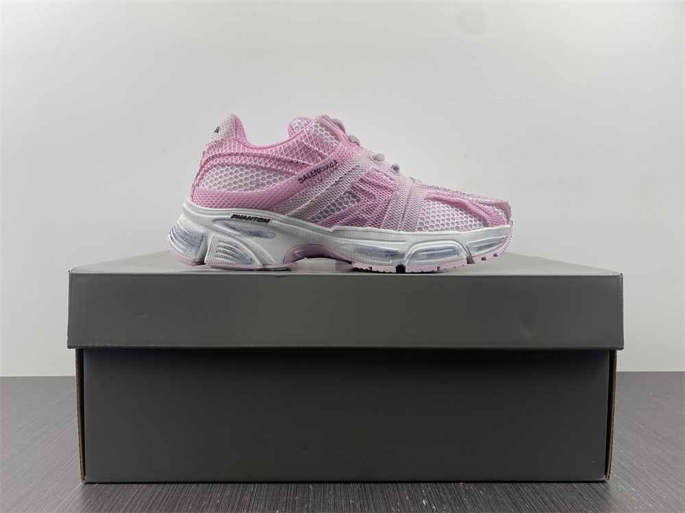 Balenciaga - Phantom low-top sneakers - women - Fabric/Rubber/Fabric - Pink