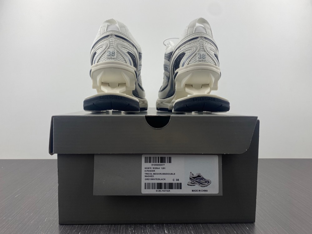 Balenciaga X-Pander Sneakers 'White Grey'