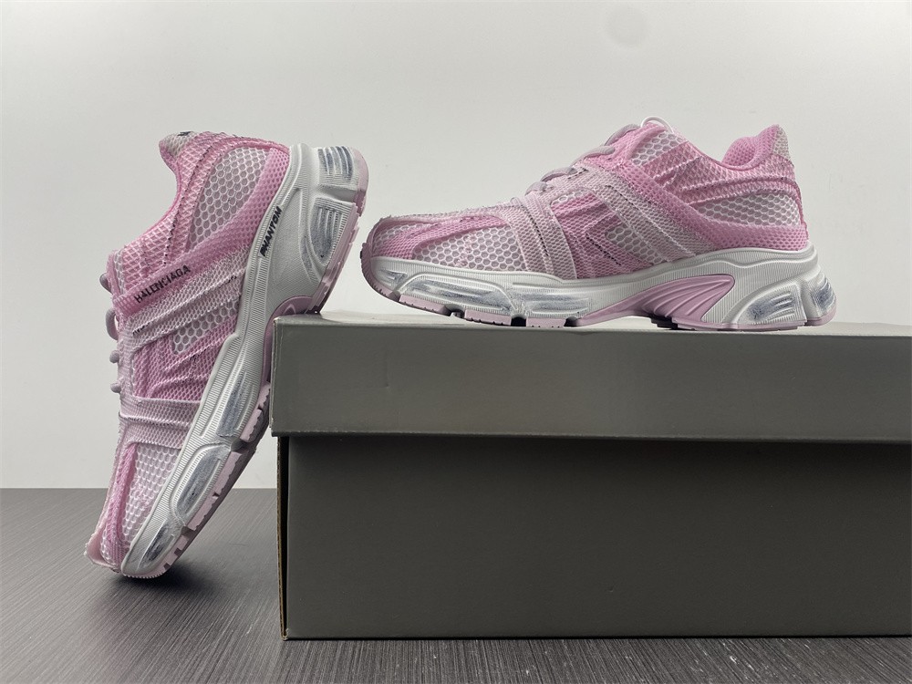 Balenciaga - Phantom low-top sneakers - women - Fabric/Rubber/Fabric - Pink