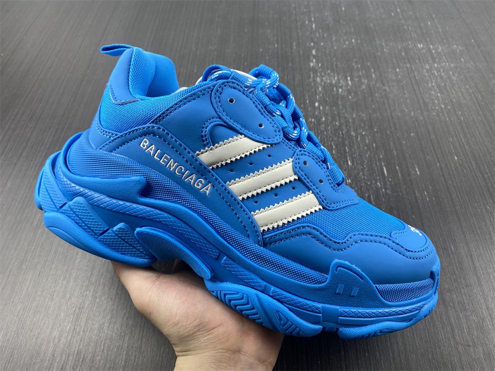 Balenciaga X Adidas Triple S Sneakers - Blue