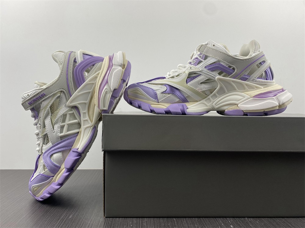 (Women) Balenciaga Track.2 Sneaker 'Purple White'