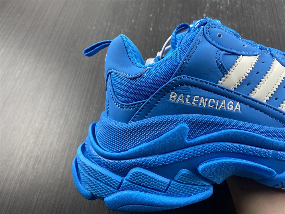 Balenciaga X Adidas Triple S Sneakers - Blue
