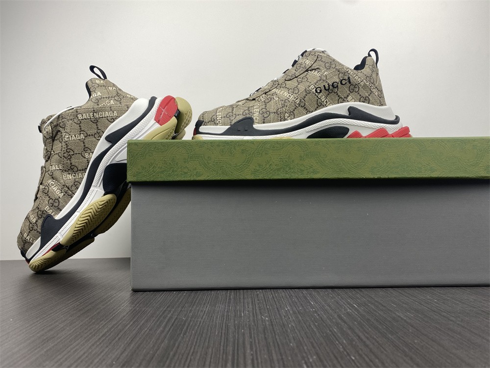 Gucci x Balenciaga Triple S Sneaker 'The Hacker Project' | Brown | Men's