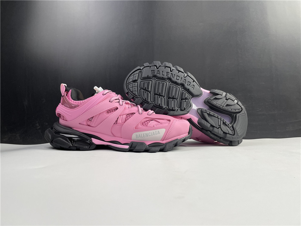 Balenciaga Wmns Track Sneaker 'Pink Black'