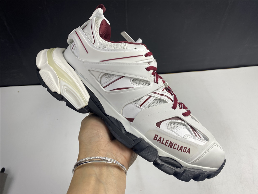 Balenciaga Wmns Track Sneaker 'White Red