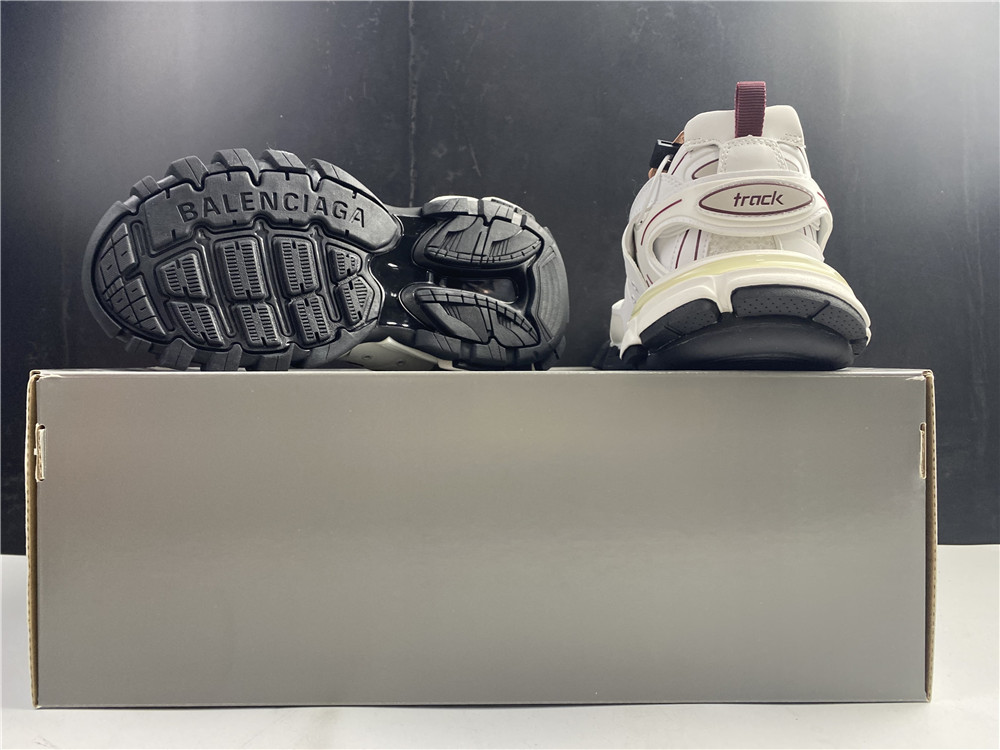 Balenciaga Wmns Track Sneaker 'White Red