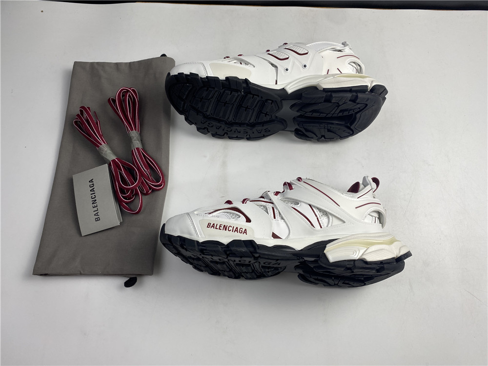 Balenciaga Wmns Track Sneaker 'White Red