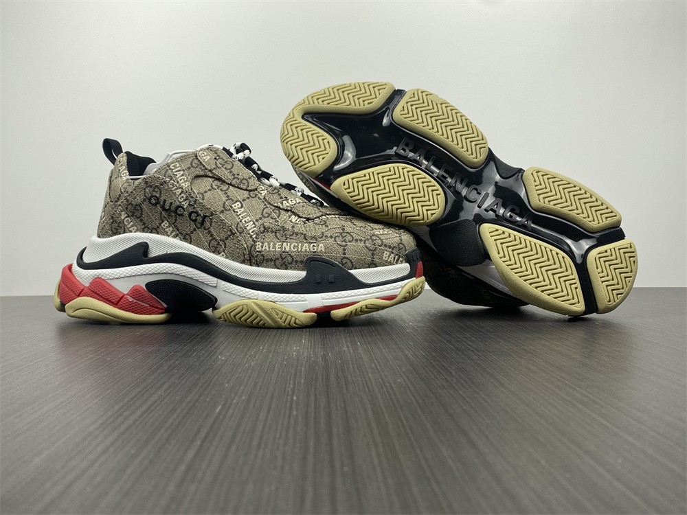 Gucci x Balenciaga Triple S Sneaker 'The Hacker Project' | Brown | Men's