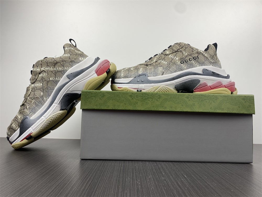 High Platform Sneakers Gucci X Balenciaga