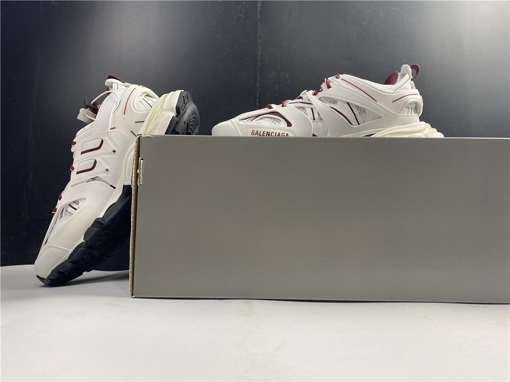 Balenciaga Wmns Track Sneaker 'White Red
