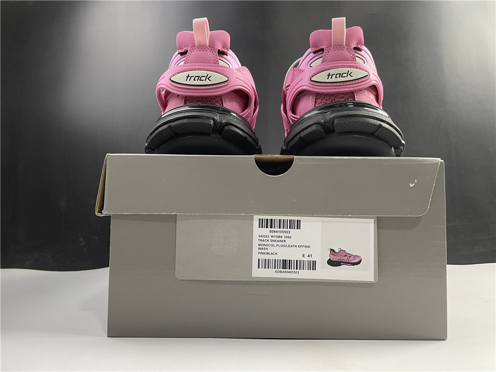 Balenciaga Wmns Track Sneaker 'Pink Black'