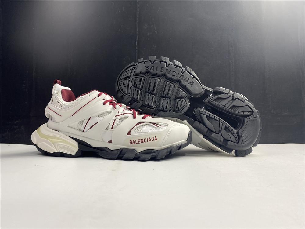 Balenciaga Wmns Track Sneaker 'White Red