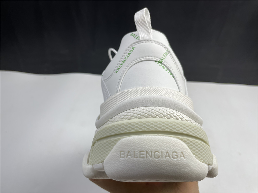 BALENCIAGA: Triple S sneakers with all over logo - White | Balenciaga sneakers 524039 W2FA1