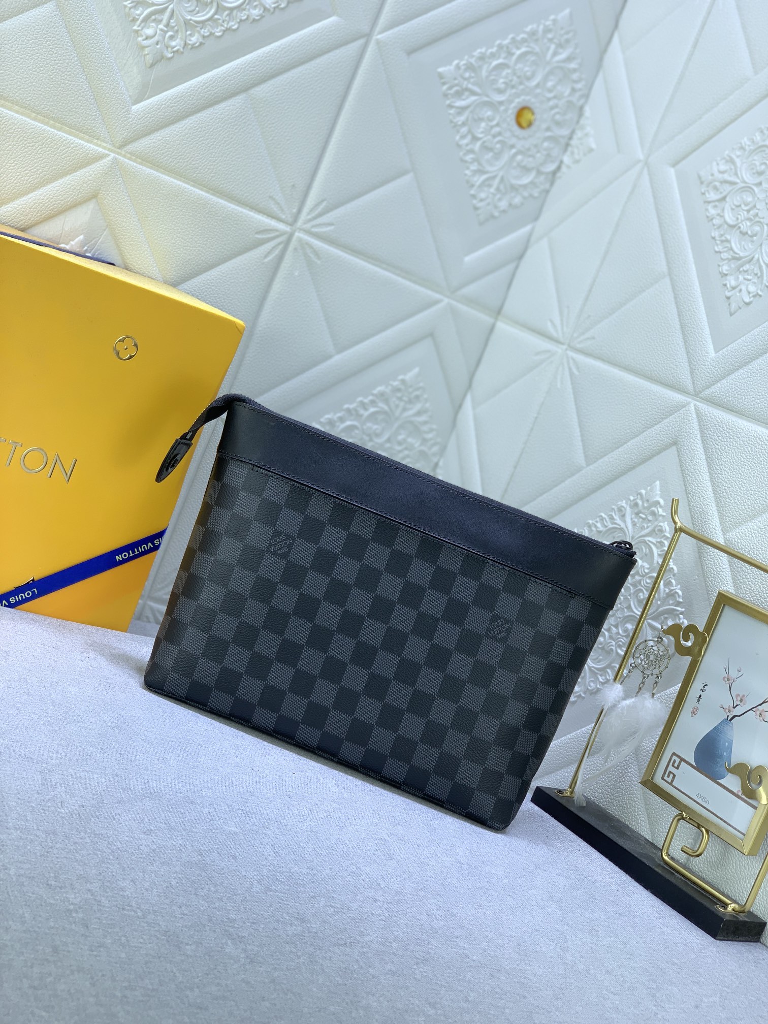 Louis Vuitton pochette voyage souple M82545 (2) 32 x 21 x 8cm