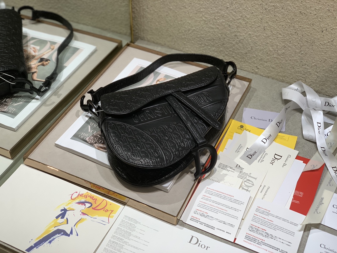 Dior Oblique Saddle Bag 0446 25cm