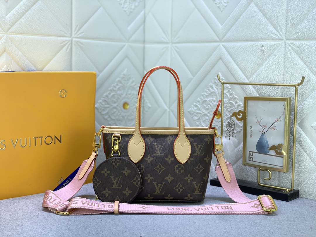 Louis Vuitton Neverfull BB M46705 (4) 24x14x9cm