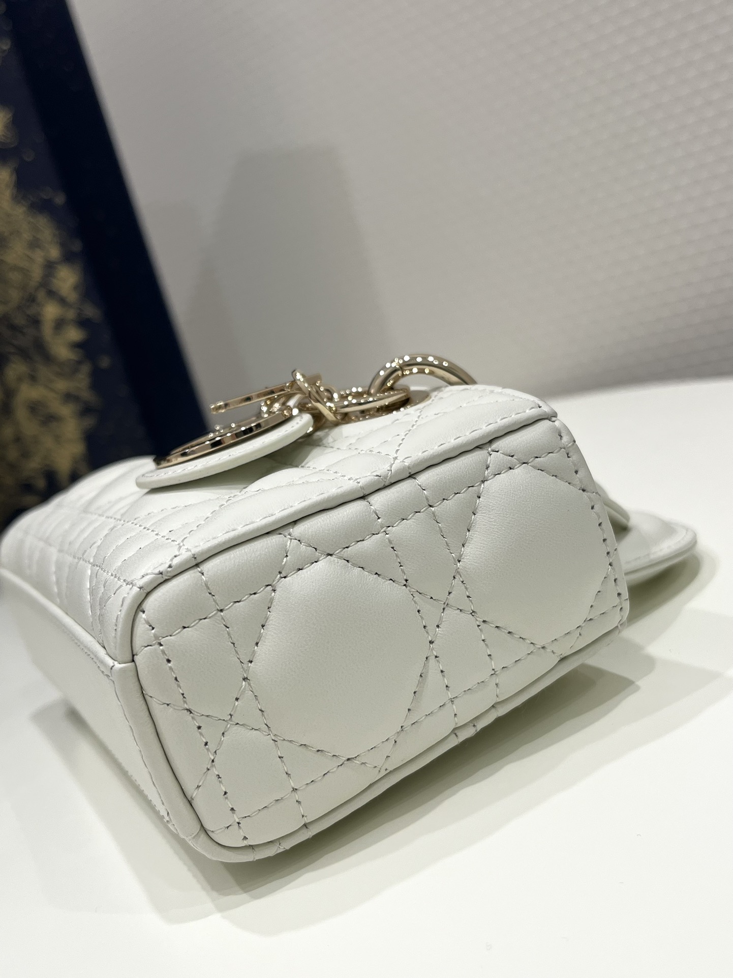 Dior-joy Micro Mini White 16*5*9cm