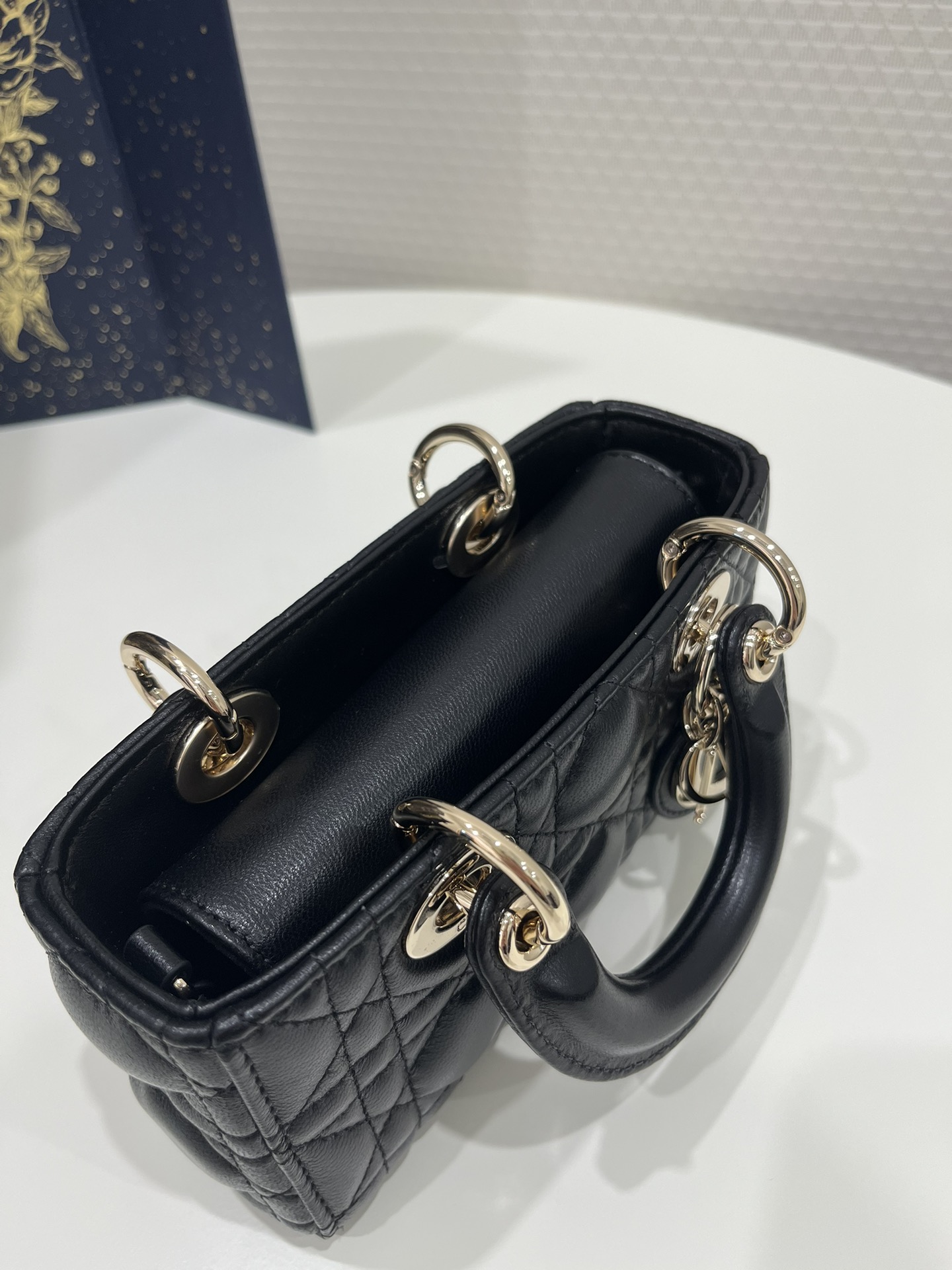 Dior-joy Micro Mini Black 16*5*9cm