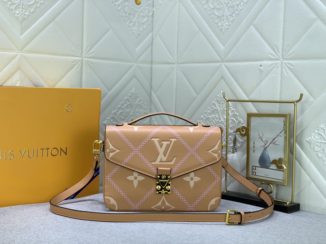 Louis Vuitton Pochette Metis M46028 (2) 25x19x7cm