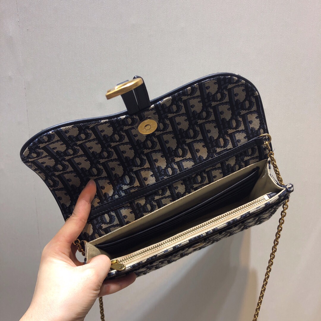 Dior Saddle Oblique 6680 22*14*5cm
